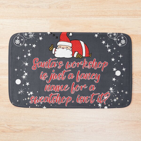 Item preview, Christmas Santa's Workshop designed and sold by HappyHavenStu.