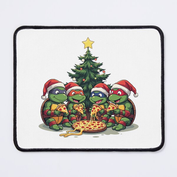 Item preview, Ninja Turtles Christmas Feast – Festive Holiday Design designed and sold by Krasnovaovaova.