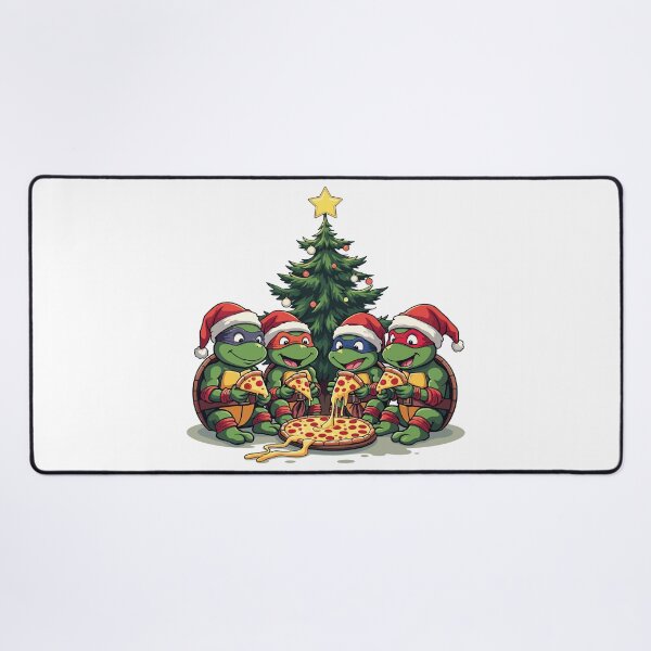 Item preview, Ninja Turtles Christmas Feast – Festive Holiday Design designed and sold by Krasnovaovaova.