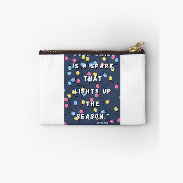 Item preview, "Your smile is a spark that lights up the season." designed and sold by CUTESTUFFnow.