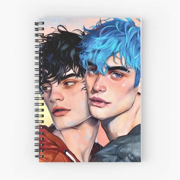 Item preview, Cas & Val BoysLove Gay Romance Artwork | Ice Blue Eyes Bookstagram by Julien Roux designed and sold by NinjadesignShop.