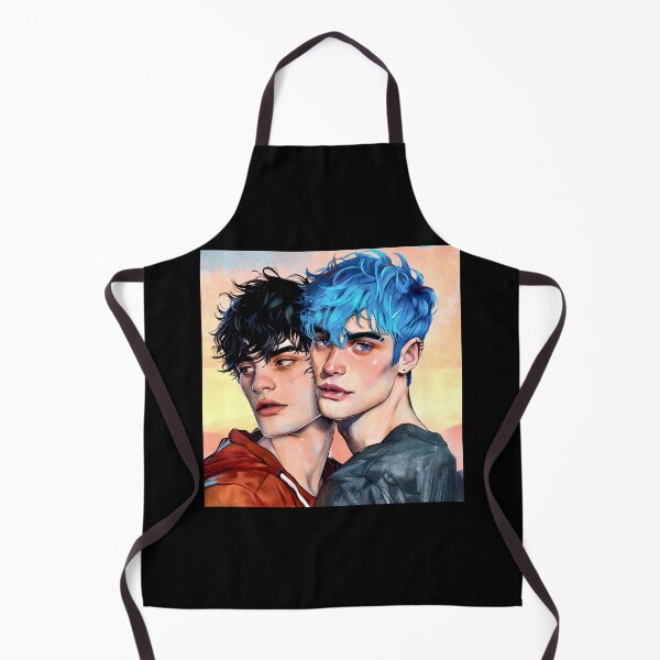 Item preview, Cas & Val BoysLove Gay Romance Artwork | Ice Blue Eyes Bookstagram by Julien Roux designed and sold by NinjadesignShop.