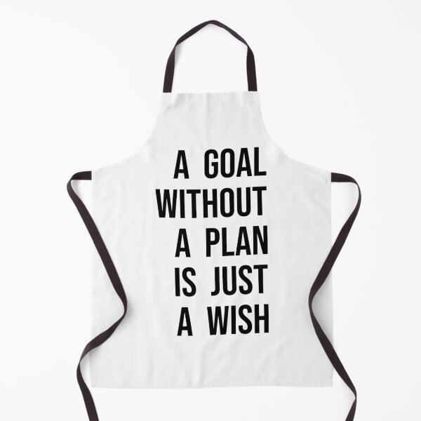 Item preview, A Goal without a Plan is just a Wish designed and sold by VirtuAI-Art.
