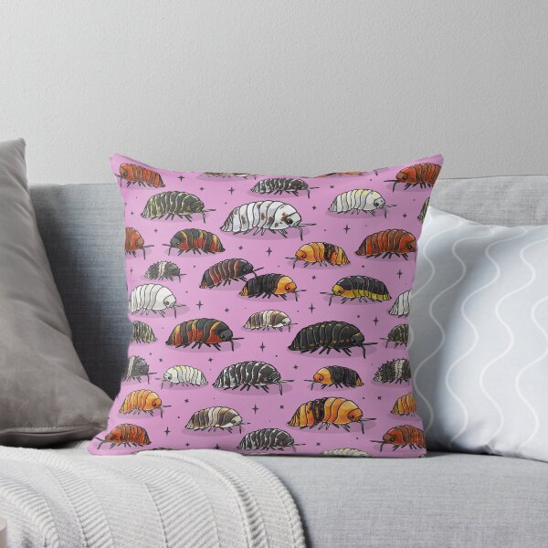 Item preview, Isopod Throw Pillow | Roly Poly | Pill Bug Gift designed and sold by Kompromisss.