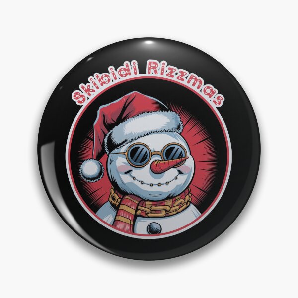 Item preview, Skibidi Rizzmas- Funny Cool Kid  Snowmen  designed and sold by InNeRoDa.