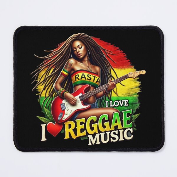 Item preview, "I LOVE REGGAE MUSIC" designed and sold by CHRIST5000.