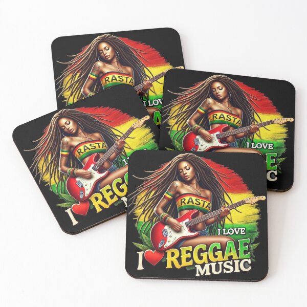 Item preview, "I LOVE REGGAE MUSIC" designed and sold by CHRIST5000.