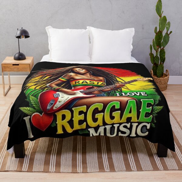 Item preview, "I LOVE REGGAE MUSIC" designed and sold by CHRIST5000.