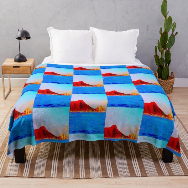 Item preview, Fiery View Of Diamond Head designed and sold by R-F-B.