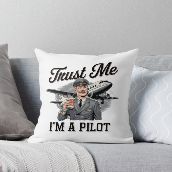 Artikelvorschau, Vertrauen Sie mir, ich bin Pilot, Bier, Flugzeug, Flug, funnyfits70, Humor, Lustig, Retro, Vintage, lustige Zitate, Tierhumor, entworfen und verkauft von FunnyFits70.