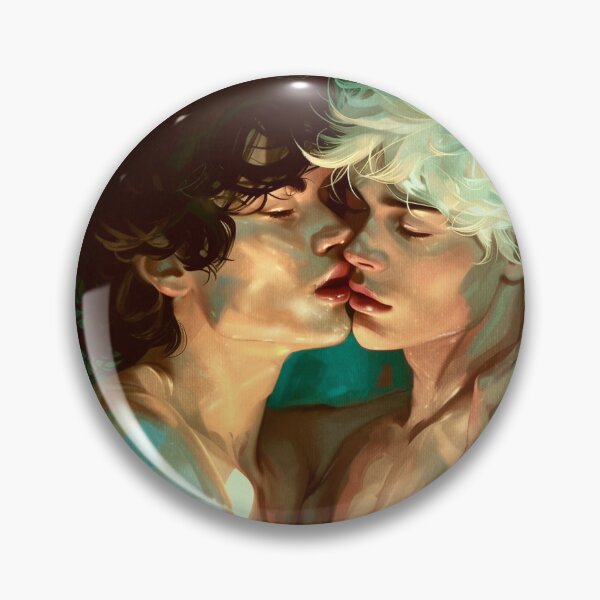 Item preview, Fiore & Isahia BoysLove Gay Romance Artwork | Shadow Creatures Couple Bookstagram by Julien Roux designed and sold by NinjadesignShop.