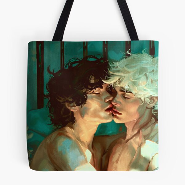 Item preview, Fiore & Isahia BoysLove Gay Romance Artwork | Shadow Creatures Couple Bookstagram by Julien Roux designed and sold by NinjadesignShop.