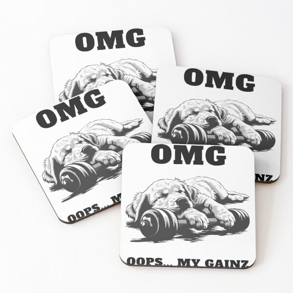 Item preview, Golden Retriever: OOPS, My Gainz! designed and sold by StoReprint1.