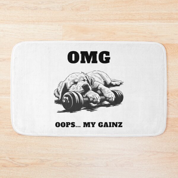Item preview, Golden Retriever: OOPS, My Gainz! designed and sold by StoReprint1.