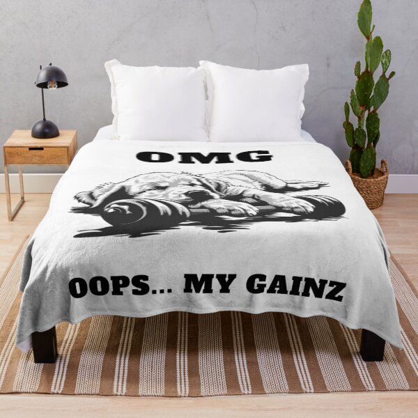 Item preview, Golden Retriever: OOPS, My Gainz! designed and sold by StoReprint1.
