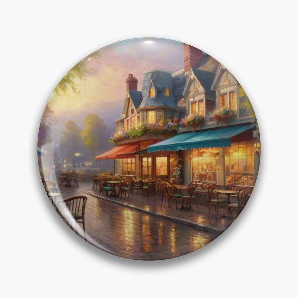 Item preview, Spring Blossoms by the Street Café designed and sold by BlareBlare.