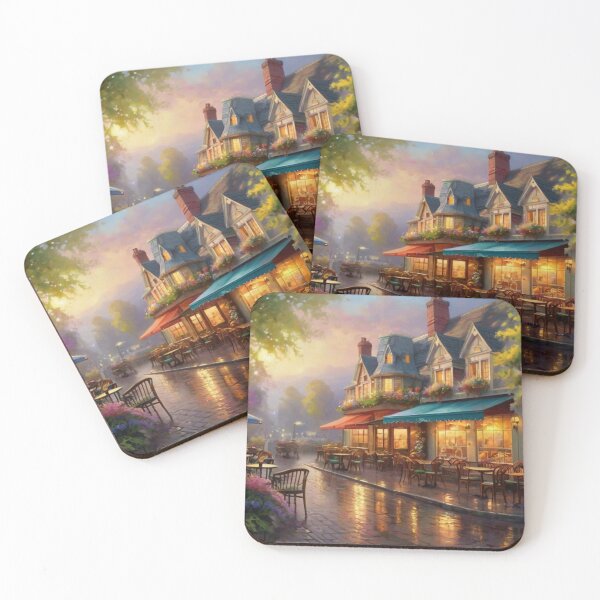 Item preview, Spring Blossoms by the Street Café designed and sold by BlareBlare.