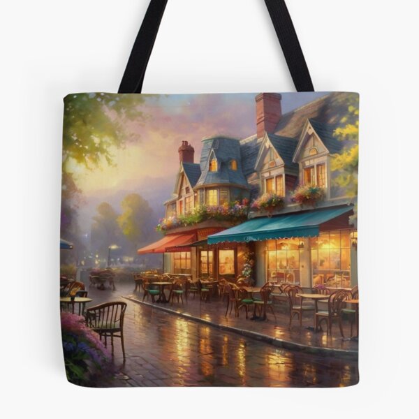 Item preview, Spring Blossoms by the Street Café designed and sold by BlareBlare.
