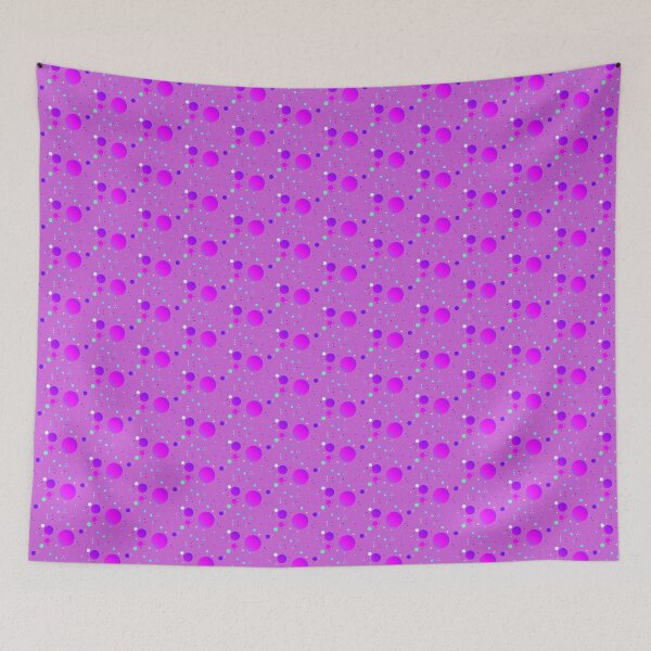 Item preview, Violet purple color dotted |  Abstract dotty pattern designed and sold by lausn.