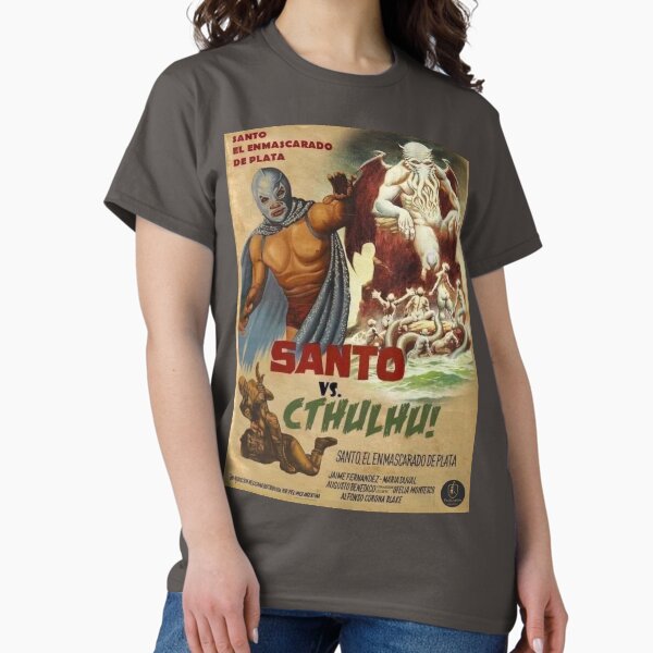 SANTO Vs CTHULHU Camiseta clásica