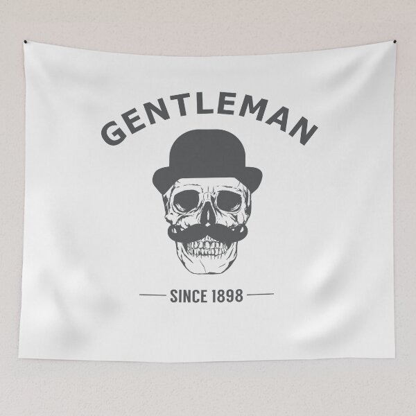 Item preview, Gentleman skull designed and sold by soltib.