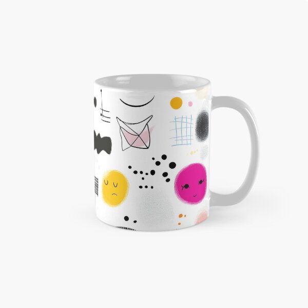 Item preview, Playful Smiley Faces and Abstract Shapes designed and sold by Soul-Sparks.