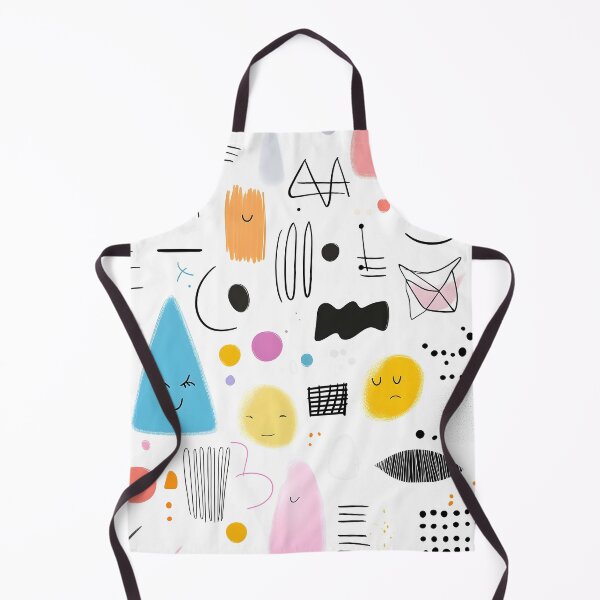 Item preview, Playful Smiley Faces and Abstract Shapes designed and sold by Soul-Sparks.