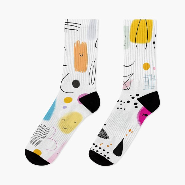 Item preview, Playful Smiley Faces and Abstract Shapes designed and sold by Soul-Sparks.