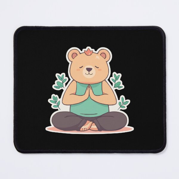 Item preview, Yoga Bear designed and sold by Getup-clothing.