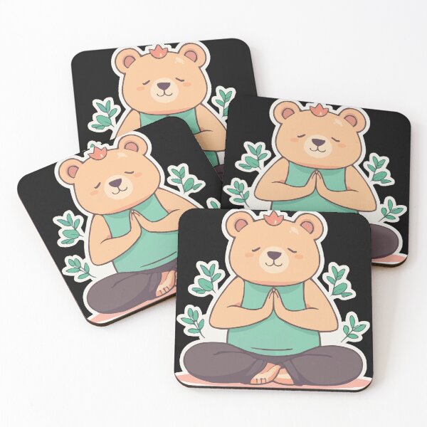 Item preview, Yoga Bear designed and sold by Getup-clothing.