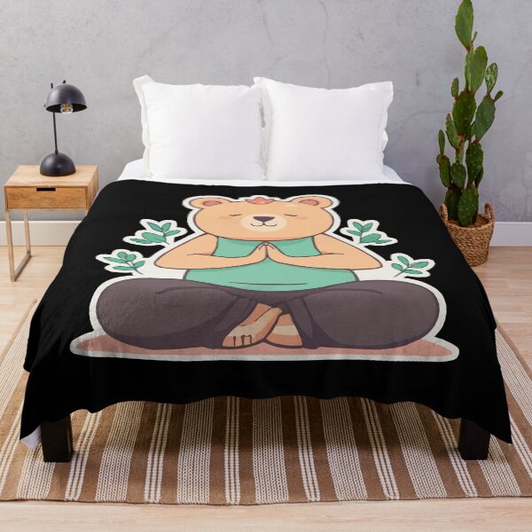 Item preview, Yoga Bear designed and sold by Getup-clothing.