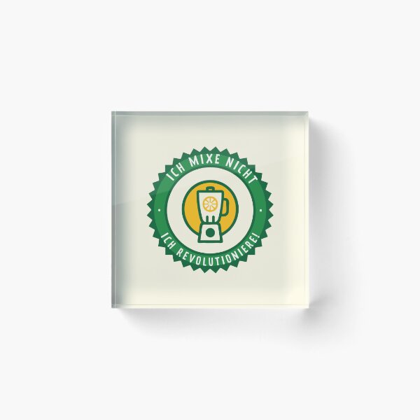 Item preview, I don’t mix – I revolutionize! designed and sold by wunderfamily.
