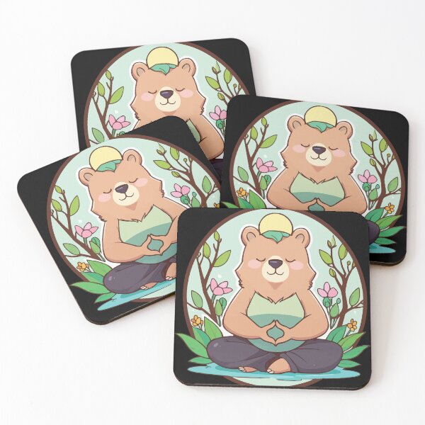 Item preview, Yoga Bear designed and sold by Getup-clothing.