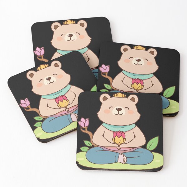 Item preview, Yoga Bear designed and sold by Getup-clothing.