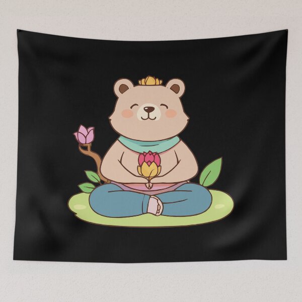 Item preview, Yoga Bear designed and sold by Getup-clothing.