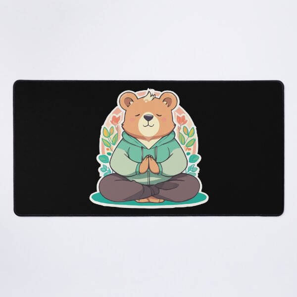 Item preview, Yoga Bear designed and sold by Getup-clothing.