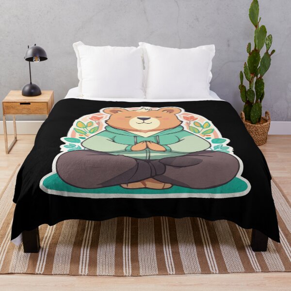 Item preview, Yoga Bear designed and sold by Getup-clothing.