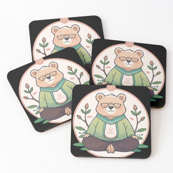 Item preview, Yoga Bear designed and sold by Getup-clothing.