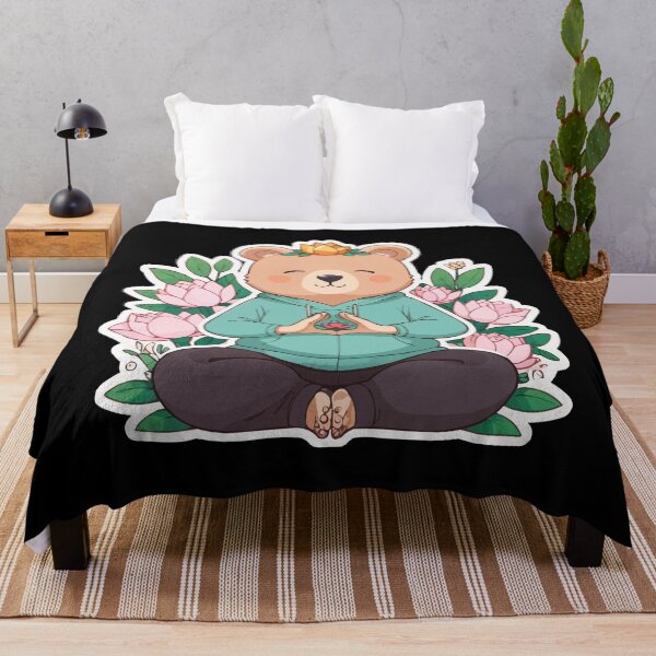 Item preview, Yoga Bear designed and sold by Getup-clothing.