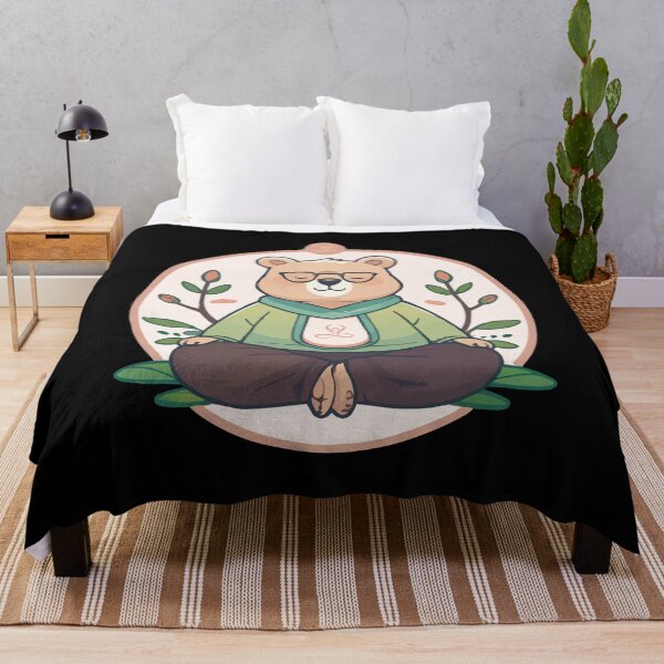 Item preview, Yoga Bear designed and sold by Getup-clothing.