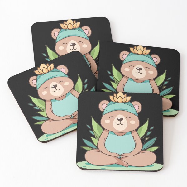 Item preview, Yoga Bear designed and sold by Getup-clothing.