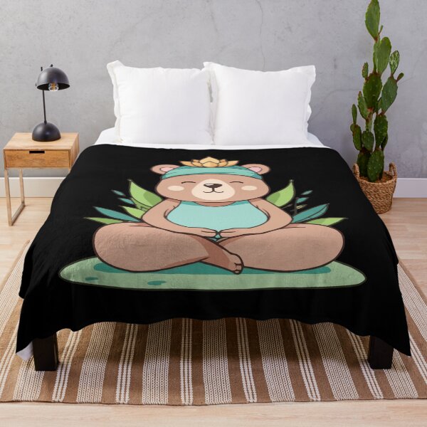 Item preview, Yoga Bear designed and sold by Getup-clothing.