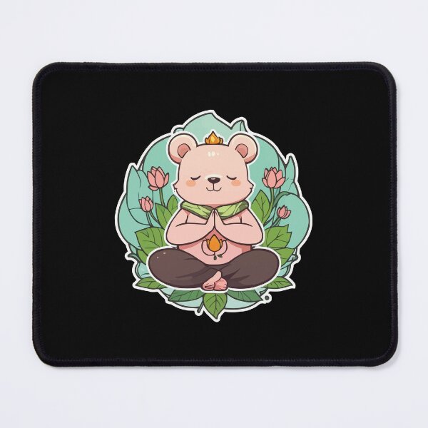 Item preview, Yoga Bear designed and sold by Getup-clothing.