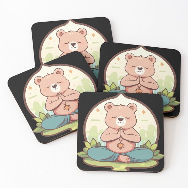 Item preview, Yoga Bear designed and sold by Getup-clothing.
