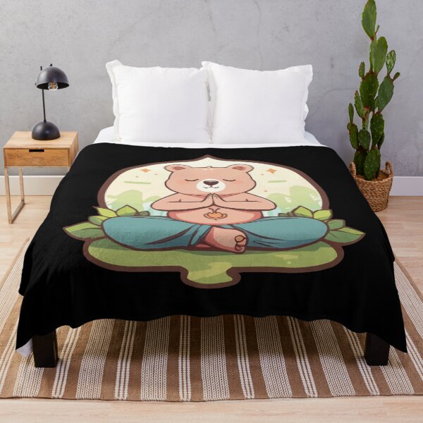 Item preview, Yoga Bear designed and sold by Getup-clothing.