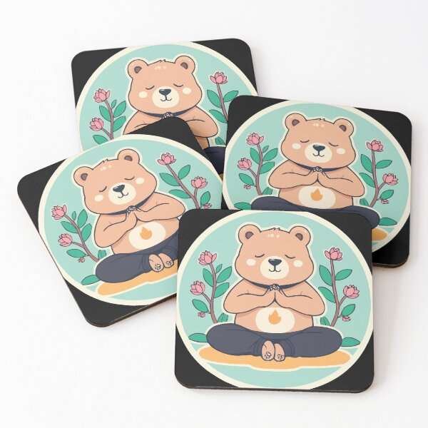 Item preview, Yoga Bear designed and sold by Getup-clothing.