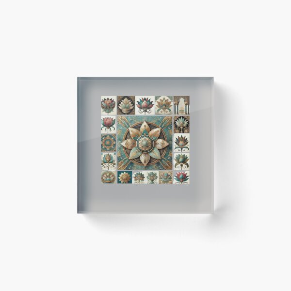 Item preview, Ancient Egyptian symbol, iconic lotus flower,  Artifacts of Egypt, Amulet,  designed and sold by Afrocarribe.