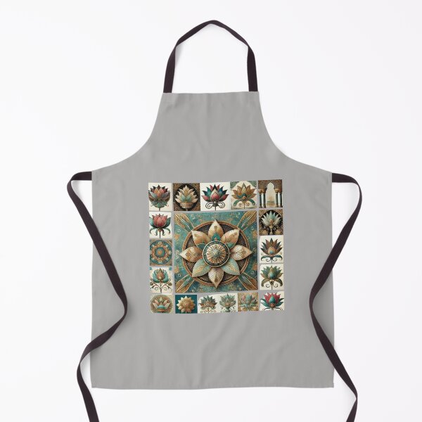 Item preview, Ancient Egyptian symbol, iconic lotus flower, Artifacts of Egypt, Amulet, designed and sold by Afrocarribe.