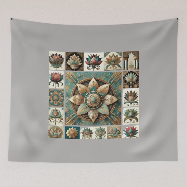 Item preview, Ancient Egyptian symbol, iconic lotus flower,  Artifacts of Egypt, Amulet,  designed and sold by Afrocarribe.