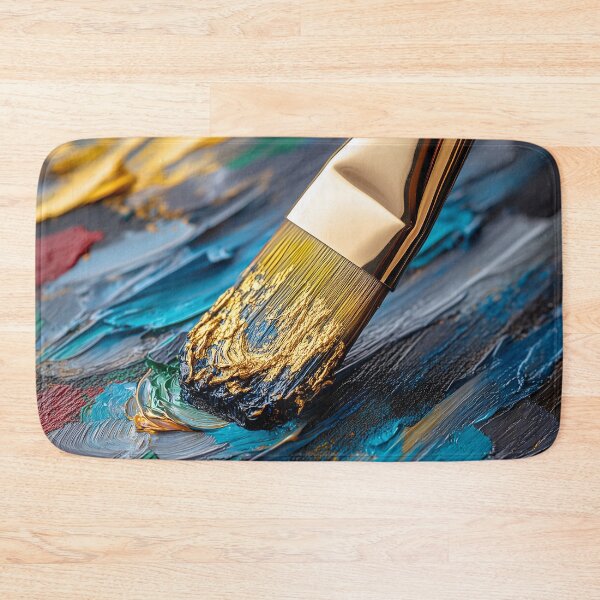 Item preview, Gold on Blue designed and sold by FleurFrench.